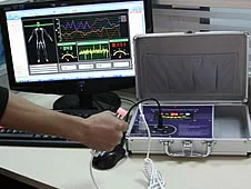 Bioanalisador ligado ao computador